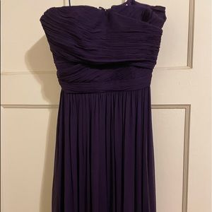 J Crew plum dress